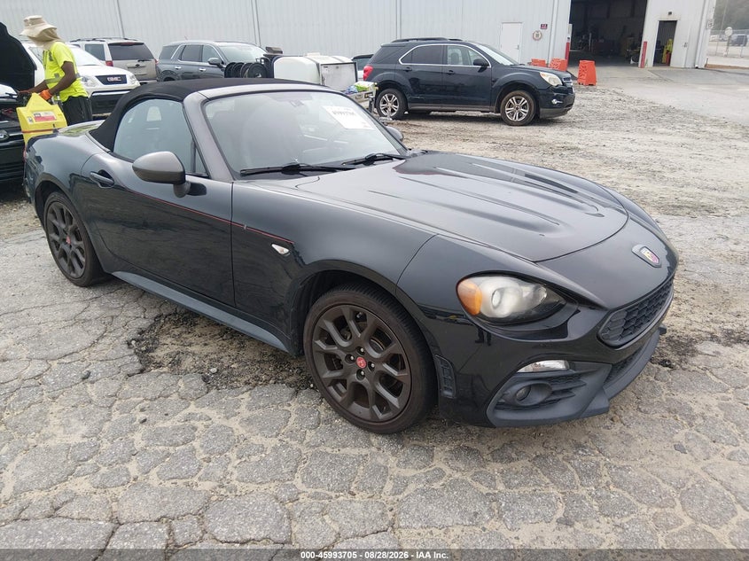 2017 Fiat 124 spider VIN JC1NFAEK1H0125053 — IAAI salvage auction photo