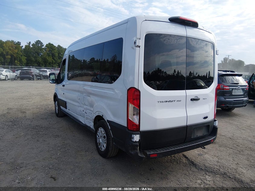 2025 Ford Transit VIN 1FBAX2C81SKA89389 IAAI salvage auction — SIDE, Salvage Title, sold $36,000 on 2026-09-04 (photo 3)