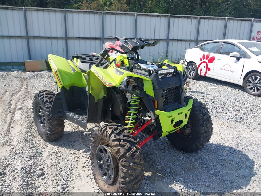 2025 Polaris Scrambler VIN 4XASGE958SB032273 — IAAI salvage auction photo