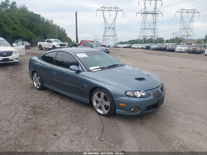 2006 Pontiac Gto VIN 6G2VX12U46L516206 — IAAI salvage auction photo