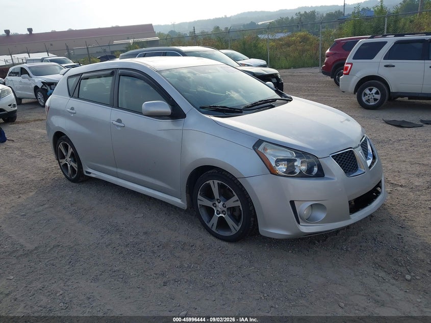 2009 Pontiac Vibe VIN 5Y2SR67079Z466136 IAAI salvage auction — LEFT FRONT, Salvage (Pennsylvania), sold $1,300 on 2026-09-15 (photo 1)