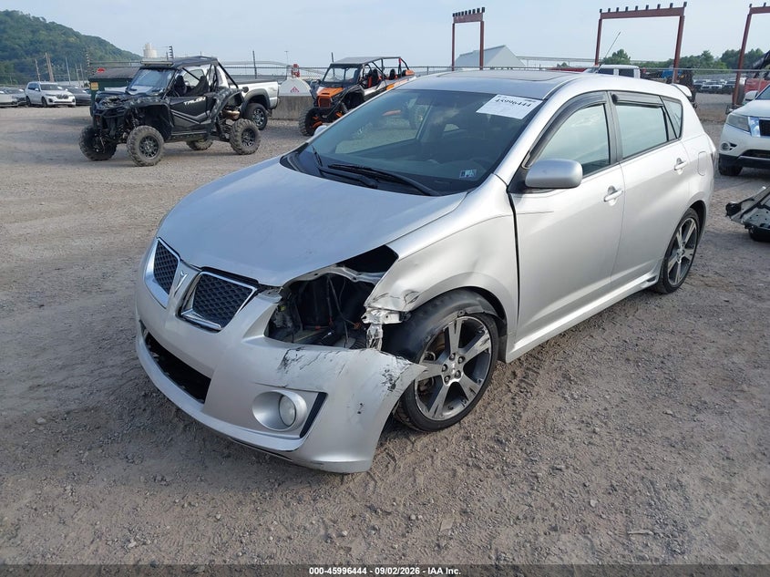 2009 Pontiac Vibe VIN 5Y2SR67079Z466136 IAAI salvage auction — LEFT FRONT, Salvage (Pennsylvania), sold $1,300 on 2026-09-15 (photo 2)