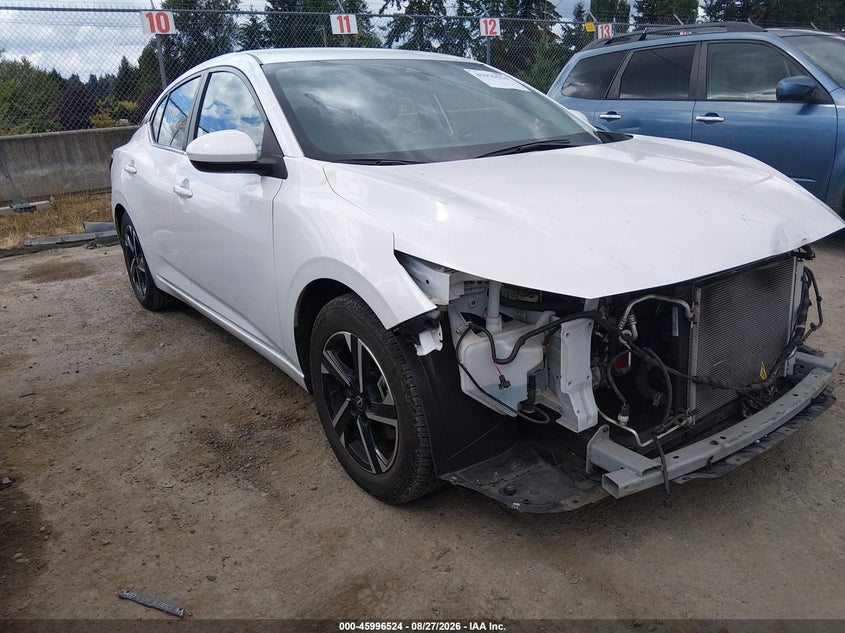 2024 Nissan Sentra VIN 3N1AB8CV4RY329455 IAAI salvage auction — FRONT END, Enterprise Vehicles Clear Only (California), sold $8,600 on 2026-08-30 (photo 1)