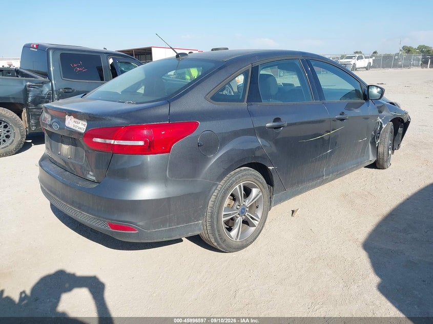 2018 Ford Focus VIN 1FADP3FE3JL236035 IAAI salvage auction — RIGHT SIDE, Salvage (Texas), sold $675 on 2026-10-05 (photo 4)