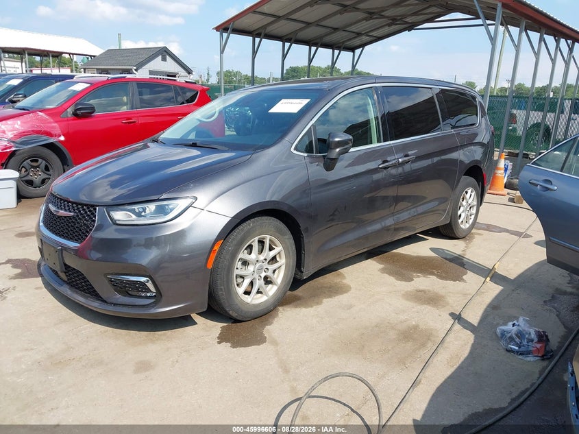 2023 Chrysler Pacifica VIN 2C4RC1BG9PR600711 IAAI salvage auction — FRONT END, Salvage Title, sold $7,400 on 2026-10-10 (photo 2)