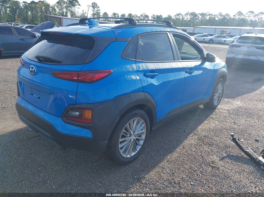 2021 Hyundai Kona VIN KM8K62AA0MU615555 IAAI salvage auction — FRONT END, Rebuildable (Florida), sold $2,350 on 2026-10-01 (photo 4)