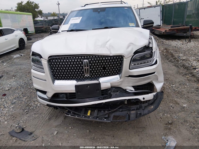2019 Lincoln Navigator VIN 5LMJJ2LT1KEL08389 IAAI salvage auction — FRONT END, Salvage Title, sold $9,575 on 2026-09-25 (photo 6)