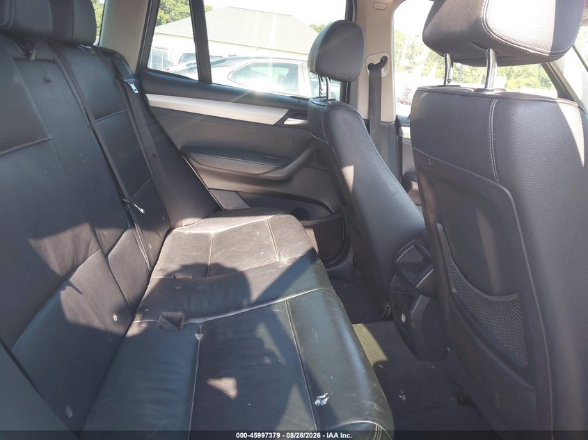 2011 BMW X3 VIN 5UXWX5C58BLK59068 IAAI salvage auction — FRONT & REAR, Salvage (Texas), sold $3,500 on 2026-09-05 (photo 8)