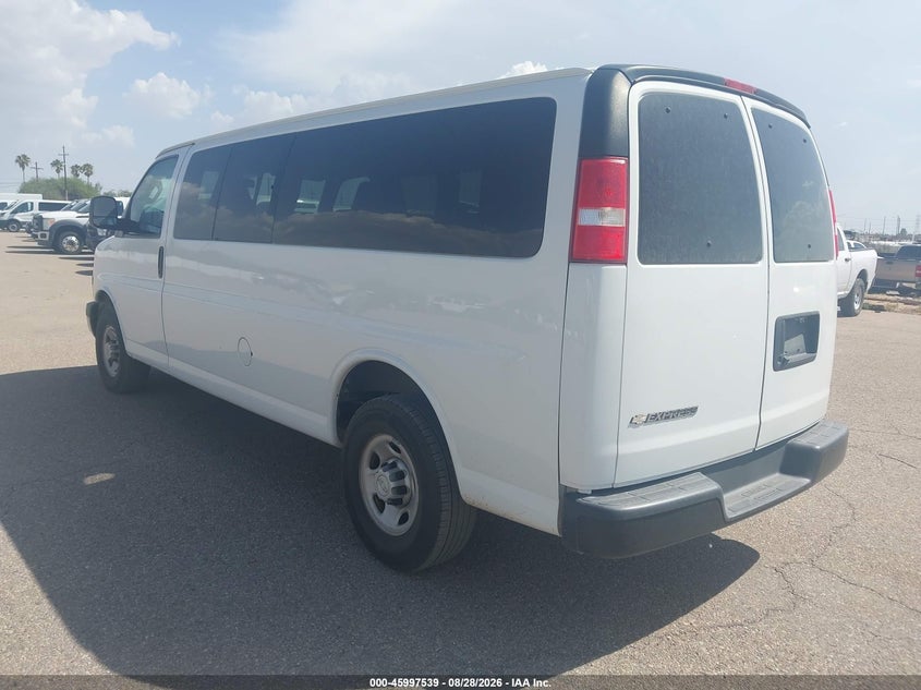 2019 Chevrolet Express 3500 VIN 1GAZGNFG1K1326299 IAAI salvage auction — NORMAL WEAR, Sf97 (Arizona), sold $14,350 on 2026-09-10 (photo 3)