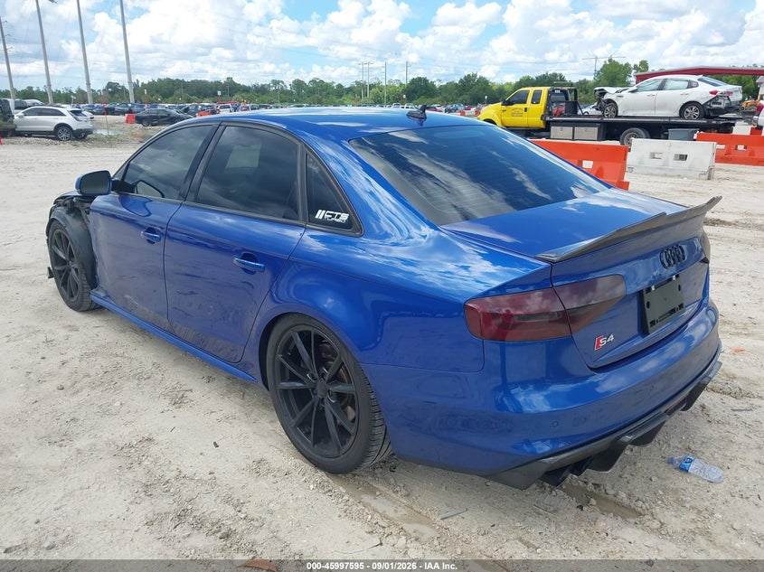 2016 Audi S4 VIN WAUBGBFL7GA002315 IAAI salvage auction — LEFT FRONT, Wait Title, sold $3,950 on 2026-10-07 (photo 3)