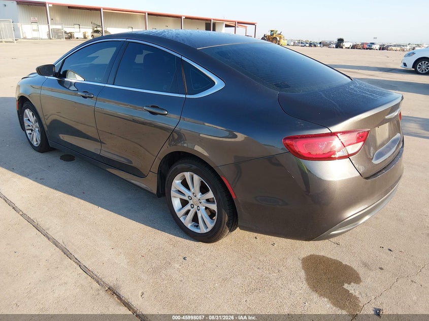2016 Chrysler 200 VIN 1C3CCCAB2GN120938 IAAI salvage auction — NORMAL WEAR, Original (Texas), sold $175 on 2026-09-10 (photo 3)