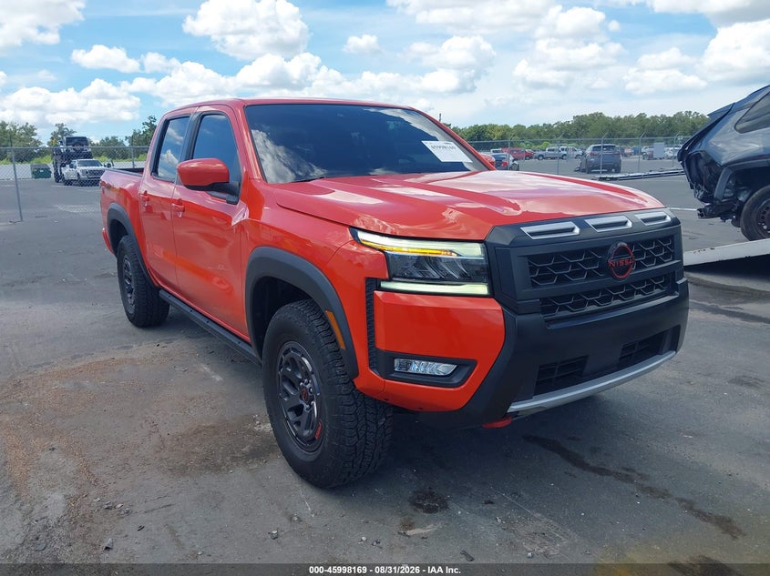 2025 Nissan Navara (frontier) VIN 1N6ED1EK9SN623923 IAAI salvage auction — WATER/FLOOD, Salvage Title, sold $18,000 on 2026-10-05 (photo 1)