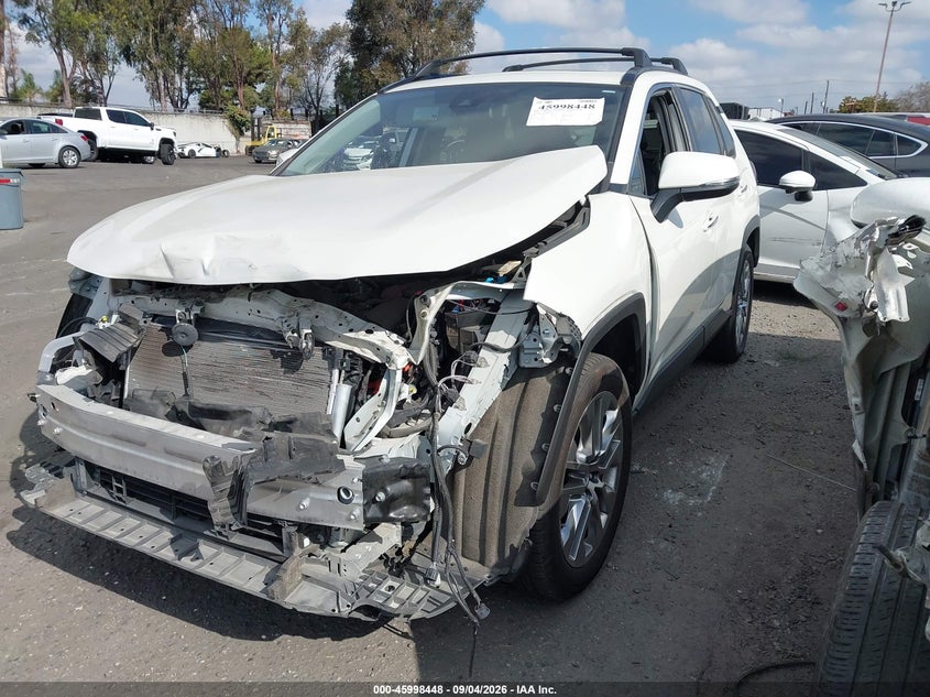 2019 Toyota Rav 4 VIN JTMY1RFV3KD010623 IAAI salvage auction — FRONT END, Salvage Title, sold $8,900 on 2026-09-26 (photo 2)