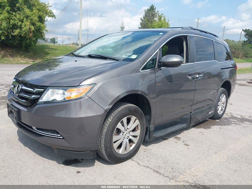2016 Honda Odyssey VIN 5FNRL5H69GB085260 IAAI salvage auction — SIDE, Clear (New York), sold $15,050 on 2026-09-03 (photo 2)