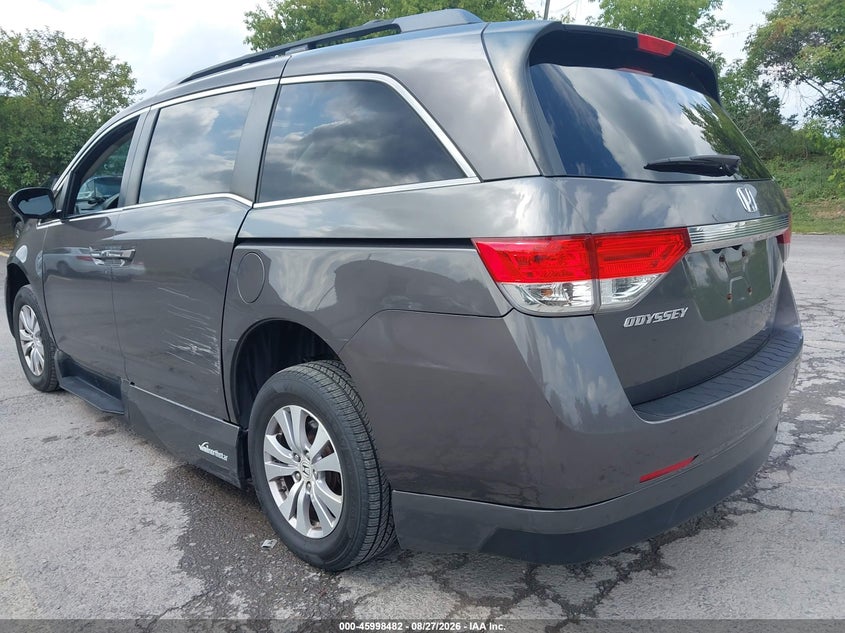 2016 Honda Odyssey VIN 5FNRL5H69GB085260 IAAI salvage auction — SIDE, Clear (New York), sold $15,050 on 2026-09-03 (photo 3)