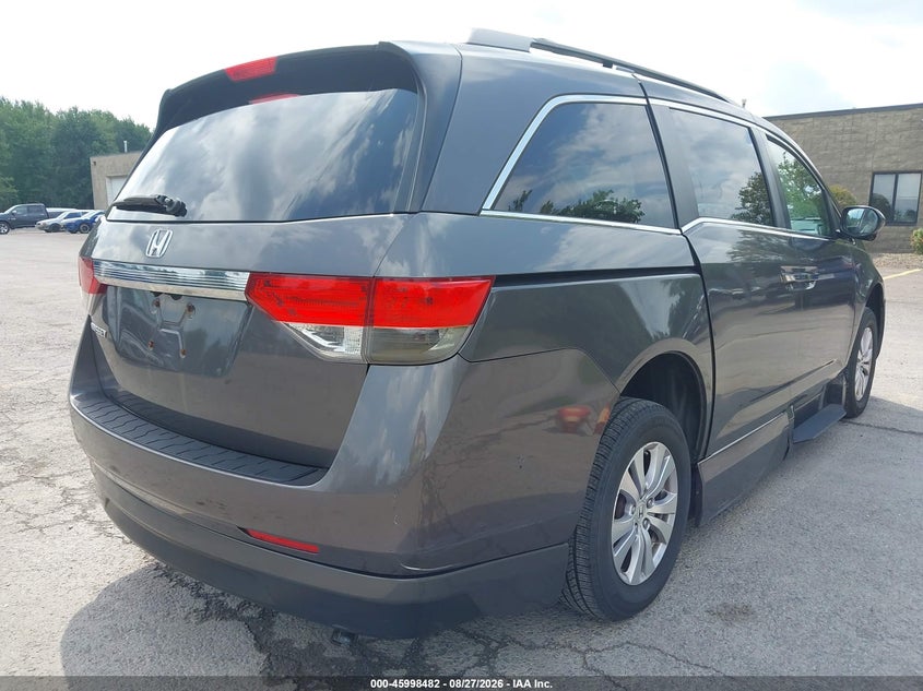 2016 Honda Odyssey VIN 5FNRL5H69GB085260 IAAI salvage auction — SIDE, Clear (New York), sold $15,050 on 2026-09-03 (photo 4)