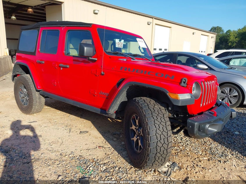 2018 Jeep Wrangler / VIN 1C4HJXFG8JW270010 — IAAI salvage auction photo