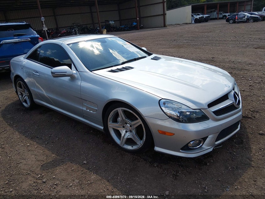 2009 Mercedes-benz Sl-class VIN WDBSK71F89F143334 — IAAI salvage auction photo
