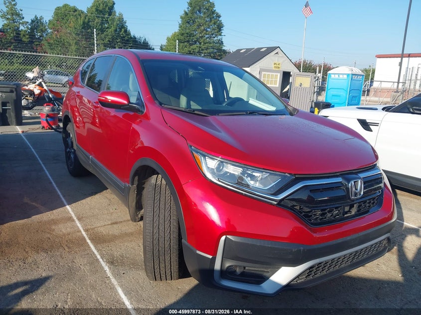 2021 Honda CR-V VIN 5J6RW2H54MA009487 — IAAI salvage auction photo