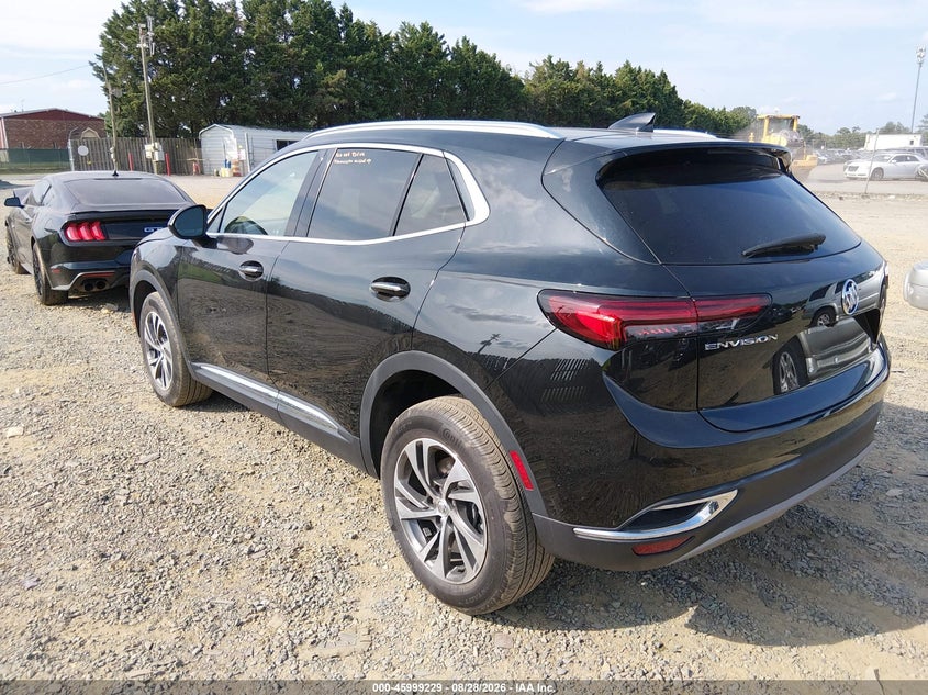 2022 Buick Envision VIN LRBFZNR40ND016880 IAAI salvage auction — NORMAL WEAR, Clear (Michigan), sold $16,500 on 2026-09-12 (photo 3)