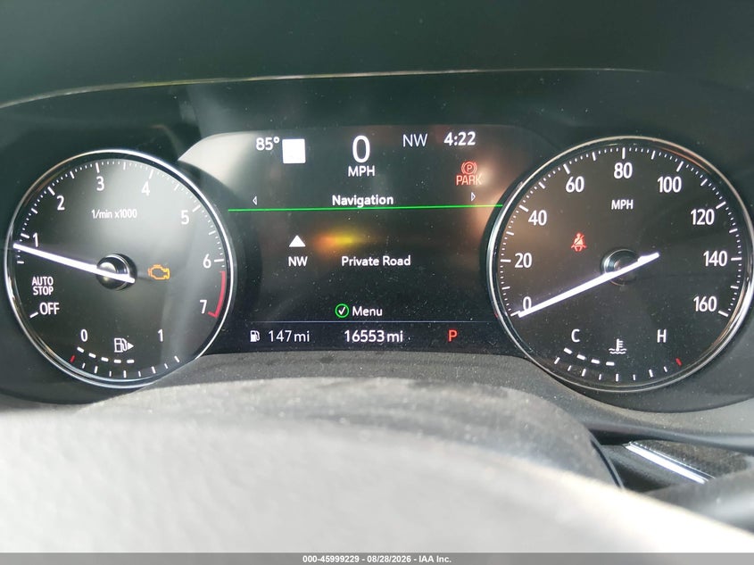 2022 Buick Envision VIN LRBFZNR40ND016880 IAAI salvage auction — NORMAL WEAR, Clear (Michigan), sold $16,500 on 2026-09-12 (photo 7)
