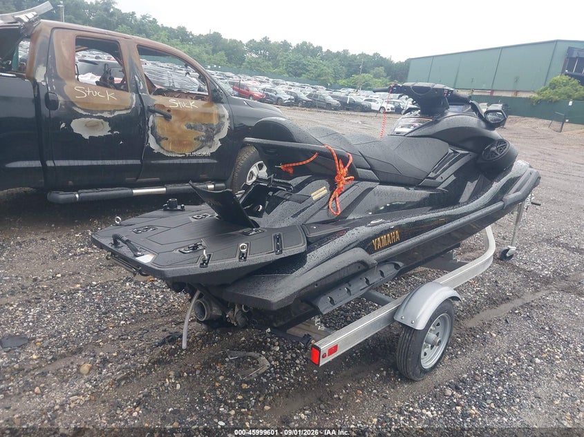 2025 Yamaha Fx VIN 5KTWS1413SF393418 IAAI salvage auction — FRONT END, Bill Of Sale (New York), sold $14,000 on 2026-09-16 (photo 4)
