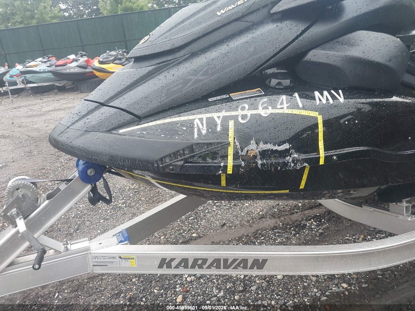 2025 Yamaha Fx VIN 5KTWS1413SF393418 IAAI salvage auction — FRONT END, Bill Of Sale (New York), sold $14,000 on 2026-09-16 (photo 6)