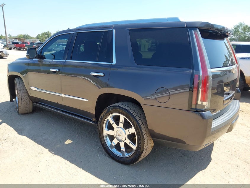 2015 Cadillac Escalade VIN 1GYS3NKJ8FR588697 IAAI salvage auction — FRONT END, Original (Texas), sold $5,975 on 2026-09-17 (photo 3)