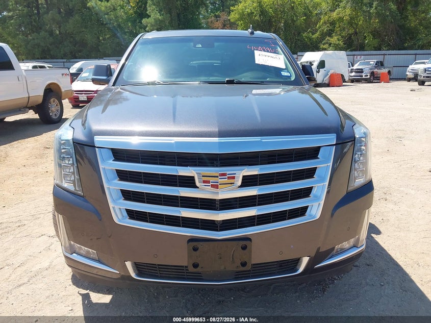 2015 Cadillac Escalade VIN 1GYS3NKJ8FR588697 IAAI salvage auction — FRONT END, Original (Texas), sold $5,975 on 2026-09-17 (photo 6)