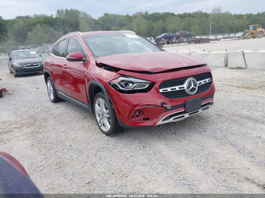 2021 Mercedes-benz Gla-klasse VIN W1N4N4HB3MJ180731 — IAAI salvage auction photo