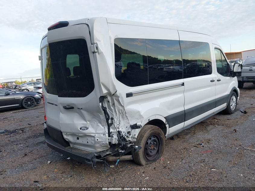 2026 Ford Transit-350 VIN 1FBAX2C82TKA06098 IAAI salvage auction — REAR END, Enterprise Vehicles Clear Only (Texas), sold $22,550 on 2026-09-09 (photo 4)