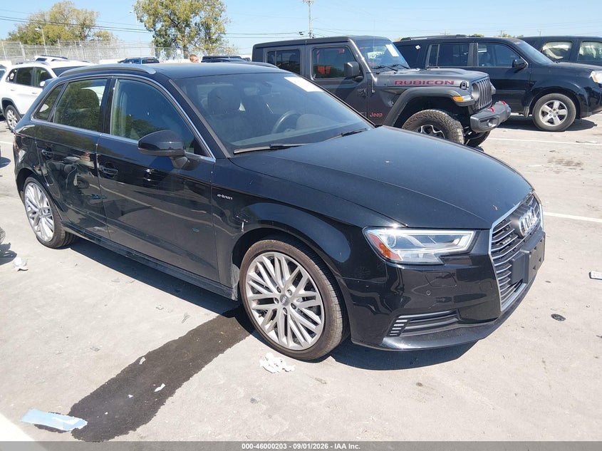 2018 Audi A3 e-tron VIN WAUTPBFF0JA095510 — IAAI salvage auction photo