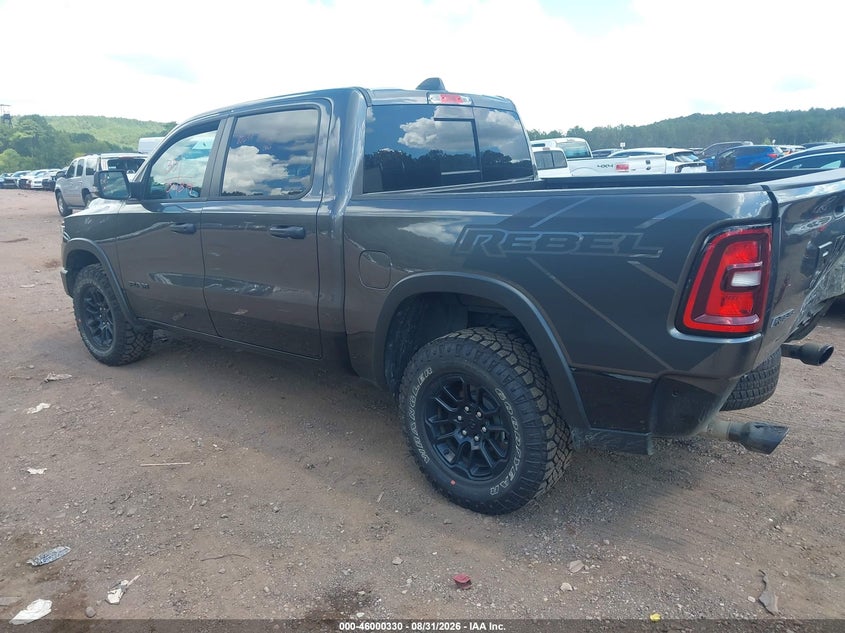 2026 Ram 1500 VIN 1C6SRFLP6TN263991 IAAI salvage auction — REAR END, Enterprise Vehicles Clear Only (Georgia), sold $7,900 on 2026-09-02 (photo 3)