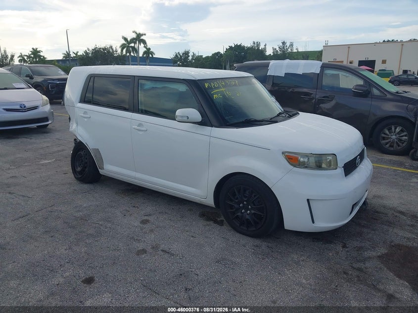 2010 Scion Xb VIN JTLZE4FE4A1114327 IAAI salvage auction — FRONT & REAR, Rebuildable (Florida), sold $0 on 2026-10-17 (photo 1)