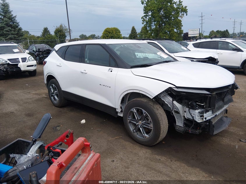 2025 Chevrolet Blazer VIN 3GNKBCR4XSS221604 — IAAI salvage auction photo