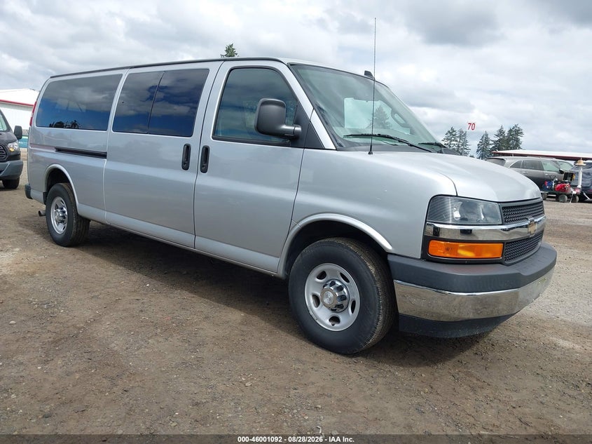 2017 Chevrolet Express 3500 VIN 1GAZGPFF1H1293459 — IAAI salvage auction photo