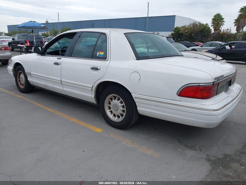 1997 Mercury Grand marquis VIN 2MELM75W3VX645952 IAAI salvage auction — NORMAL WEAR, Clear - Dealer Only (California), sold $150 on 2026-09-21 (photo 3)