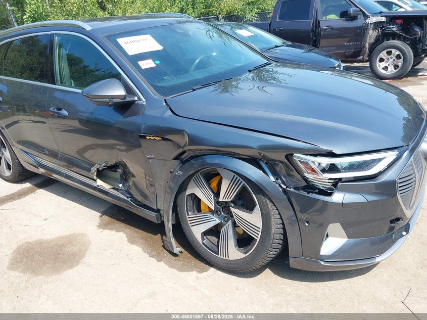 2019 Audi E-tron VIN WA1VAAGE3KB006208 IAAI salvage auction — SIDE, Wait Title, sold $13,400 on 2026-10-03 (photo 6)