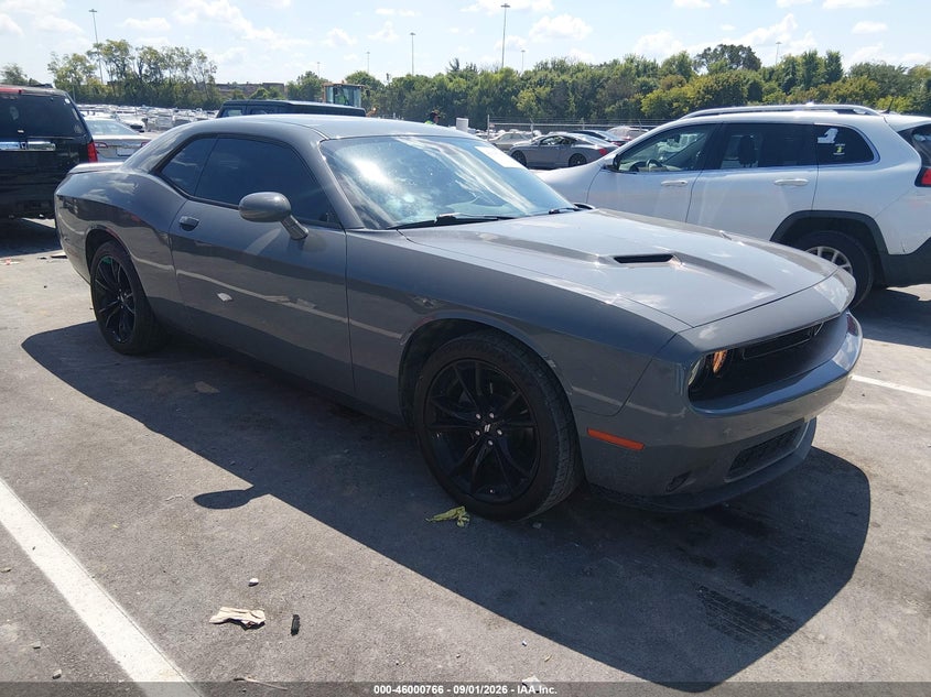 2018 Dodge Challenger VIN 2C3CDZAG1JH204518 IAAI salvage auction — LEFT SIDE, Salvage Title, sold $10,300 on 2026-10-15 (photo 1)