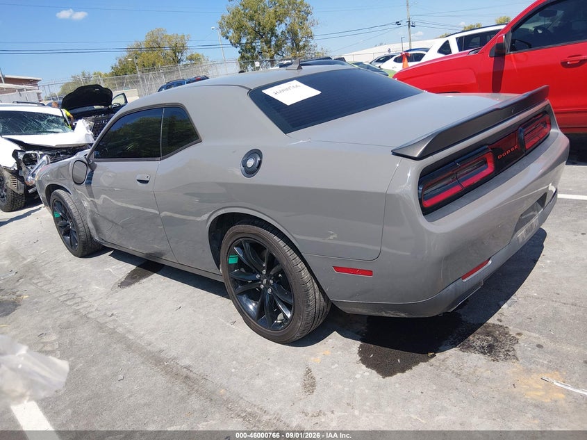 2018 Dodge Challenger VIN 2C3CDZAG1JH204518 IAAI salvage auction — LEFT SIDE, Salvage Title, sold $10,300 on 2026-10-15 (photo 3)