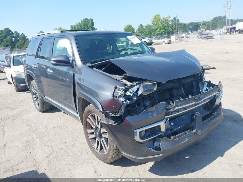 2016 Toyota 4runner VIN JTEBU5JR6G5372555 — IAAI salvage auction photo