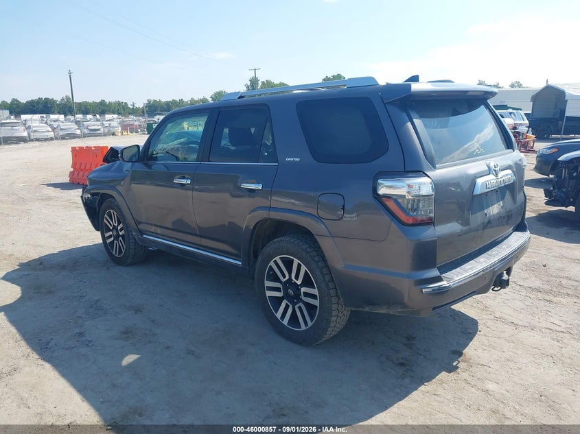2016 Toyota 4runner VIN JTEBU5JR6G5372555 IAAI salvage auction — FRONT END, Salvage Title, sold $8,650 on 2026-10-09 (photo 3)
