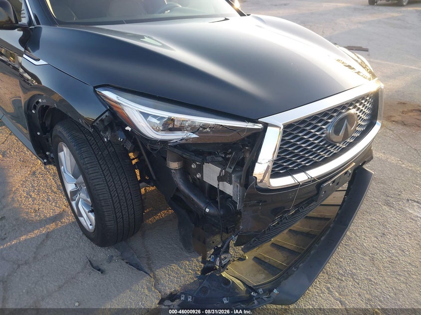 2020 Infiniti Qx50 VIN 3PCAJ5M18LF113136 IAAI salvage auction — RIGHT FRONT, Salvage (California), sold $5,575 on 2026-09-15 (photo 6)