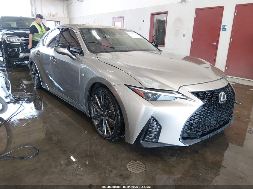 2021 Lexus Is VIN JTHGZ1B28M5044599 IAAI salvage auction — ELECTRICAL, Salvage Title, sold $3,050 on 2026-10-06 (photo 1)
