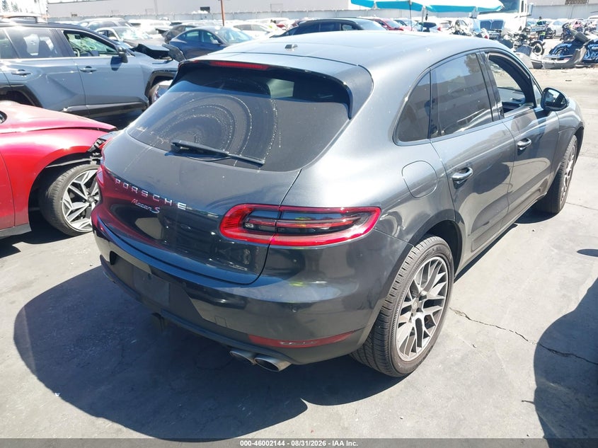 2018 Porsche Macan VIN WP1AB2A52JLB34205 IAAI salvage auction — LEFT FRONT, Wait Title, sold $10,900 on 2026-09-26 (photo 4)
