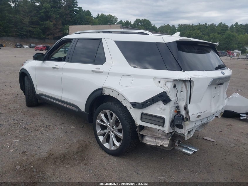2021 Ford Explorer VIN 1FM5K8HC8MGA00544 IAAI salvage auction — REAR END, Salvage (Massachusetts), sold $8,000 on 2026-10-09 (photo 3)