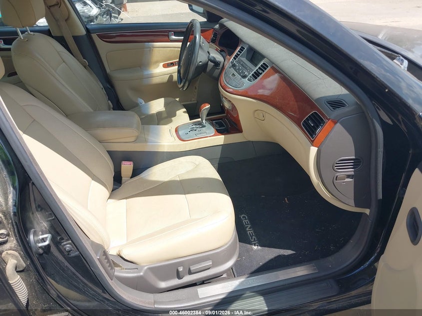 2012 Hyundai Genesis VIN KMHGC4DD5CU205560 IAAI salvage auction — UNDERCARRIAGE, Clear (Mississippi), sold $875 on 2026-09-24 (photo 5)