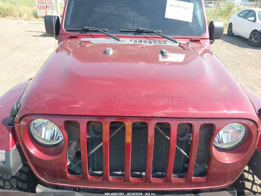 2023 Jeep Gladiator VIN 1C6HJTAG1PL538753 IAAI salvage auction — FRONT END, Wait Title, sold $10,200 on 2026-09-22 (photo 6)