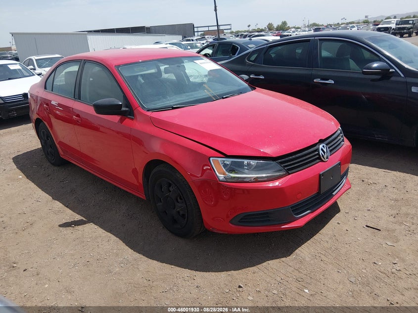 2014 Volkswagen Jetta VIN 3VW2K7AJ7EM392768 IAAI salvage auction — NORMAL WEAR, Clear (South Carolina), sold $650 on 2026-09-11 (photo 1)