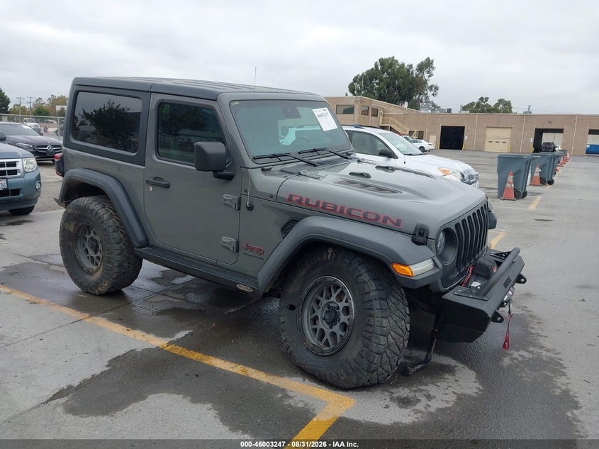 2021 Jeep Wrangler / VIN 1C4HJXCG4MW521565 — IAAI salvage auction photo